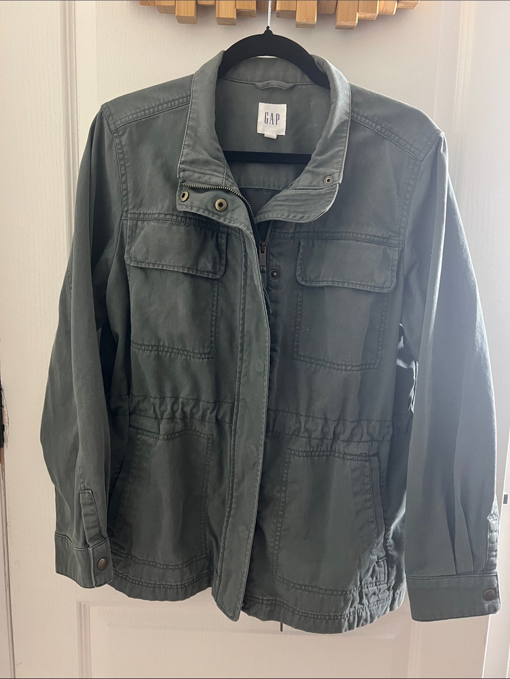 GAP Women's Military Green Utility Jacket